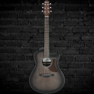 Ibanez AAM70CETBN Advanced Acoustic Auditorium Acoustic-electric Guitar- Tranparent Charcoal Burst