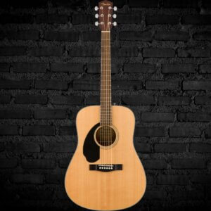 Fender CD-60S Left-Handed Acoustic Guitar- Natural