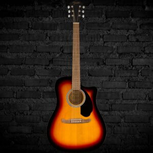 Fender FA-125CE Dreadnought Acoustic-Electric Guitar- Sunburst