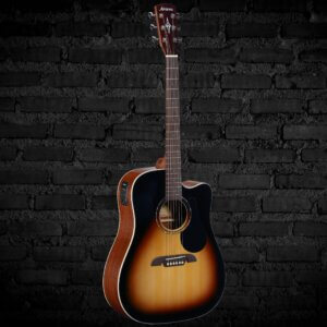 Alvarez Regent Series Dreadnought Cutaway Acoustic-Electric Guitar- Sunburst