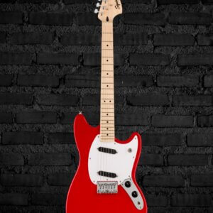Squier Sonic Mustang Solidbody- Torino Red