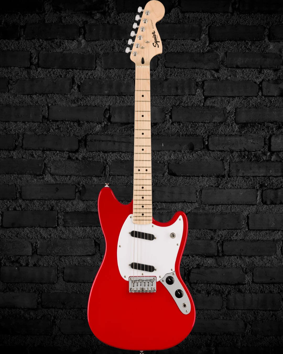 Squier Sonic Mustang Solidbody- Torino Red