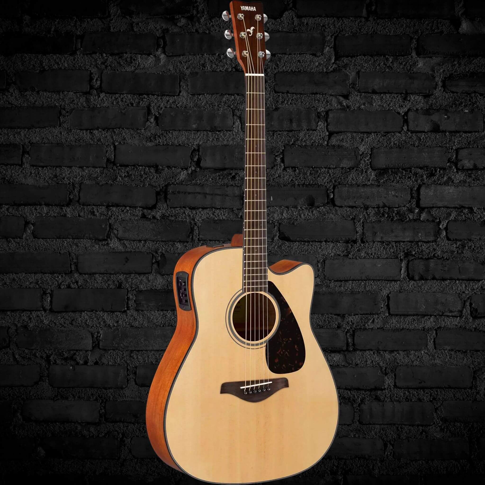 Yamaha FGX800C Dreadnought Cutaway Acoustic-electric Guitar- Natural