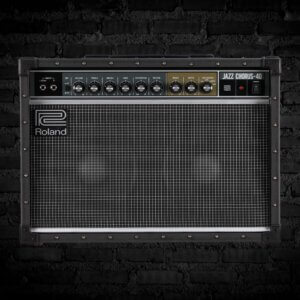Roland JC-40 Jazz Chorus 40-watt 2 x 10-inch Combo Amplifier- Black