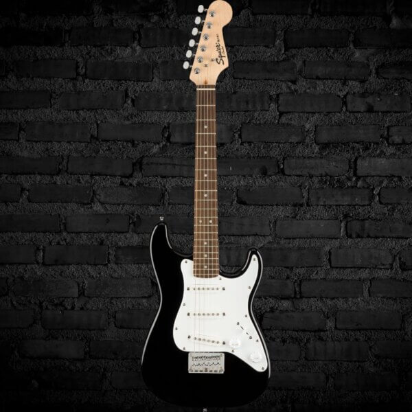 Squier Mini Stratocaster- Black - Hubbard Music