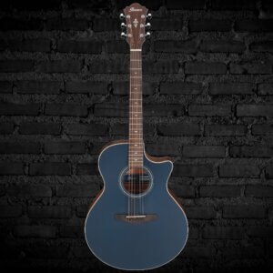 Ibanez AE100 Acoustic-electric Guitar - Dark Tide Blue Flat