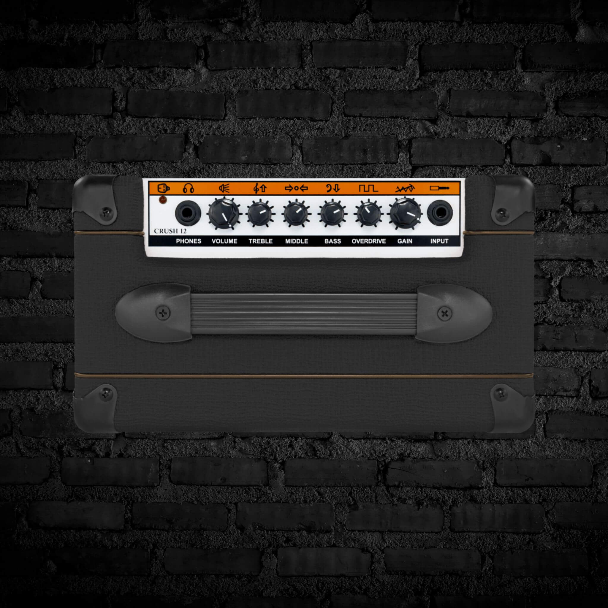 Orange Crush 12 1 x 6-inch 12-watt Combo Amp - Black - Image 2