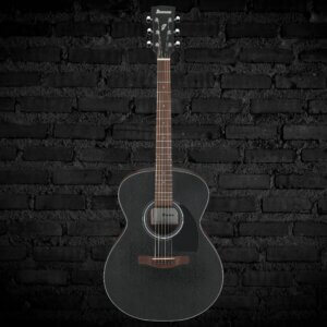 Ibanez PC54E Acoustic-electric Guitar - Open-pore Weathered Black