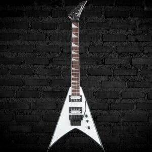 Jackson JS Series King V JS32 - White with Black Bevels