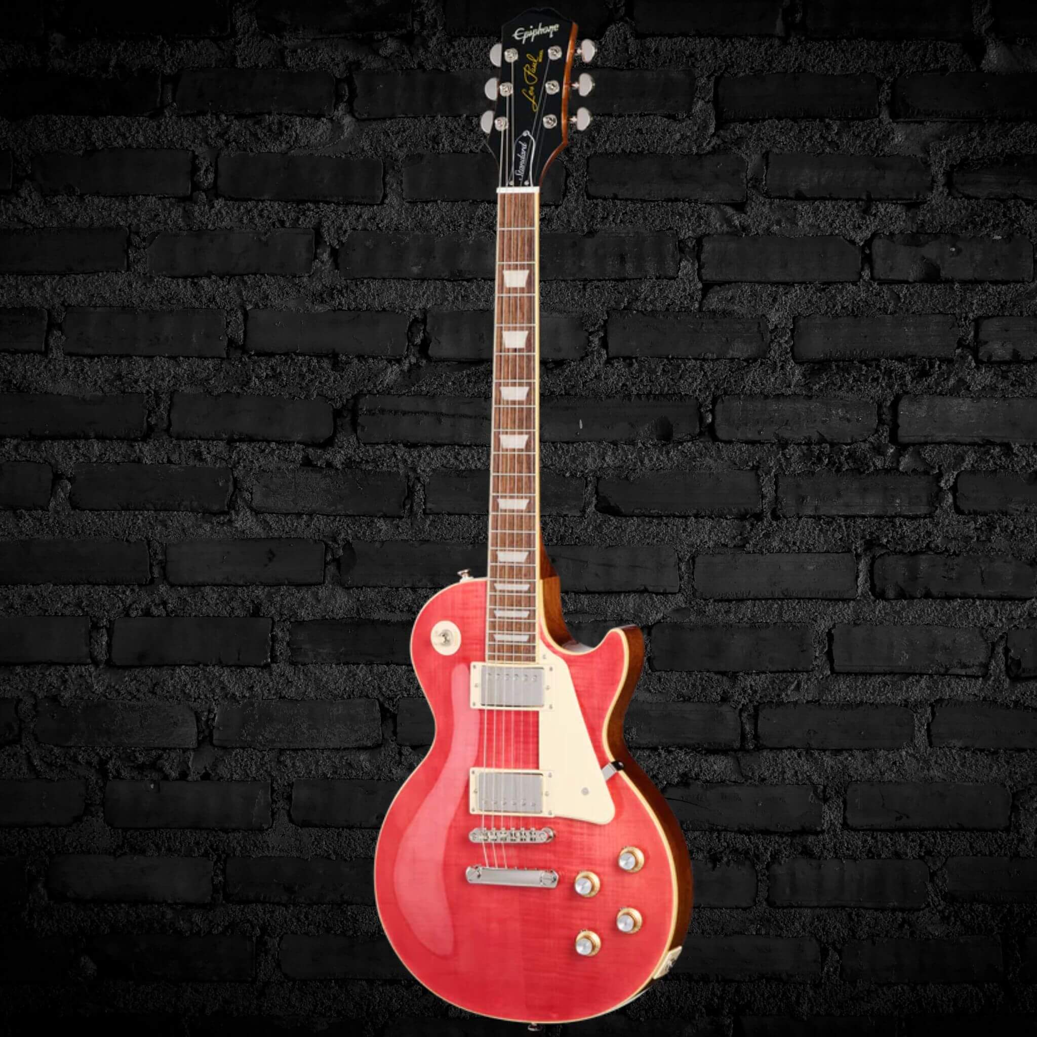 Epiphone Les Paul Standard '60s Figured Top Electric Guitar - Fuchsia