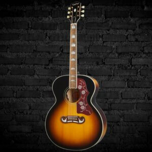 Epiphone Inspired by Gibson J-200 Acoustic Guitar - Aged Vintage Sunburst Gloss