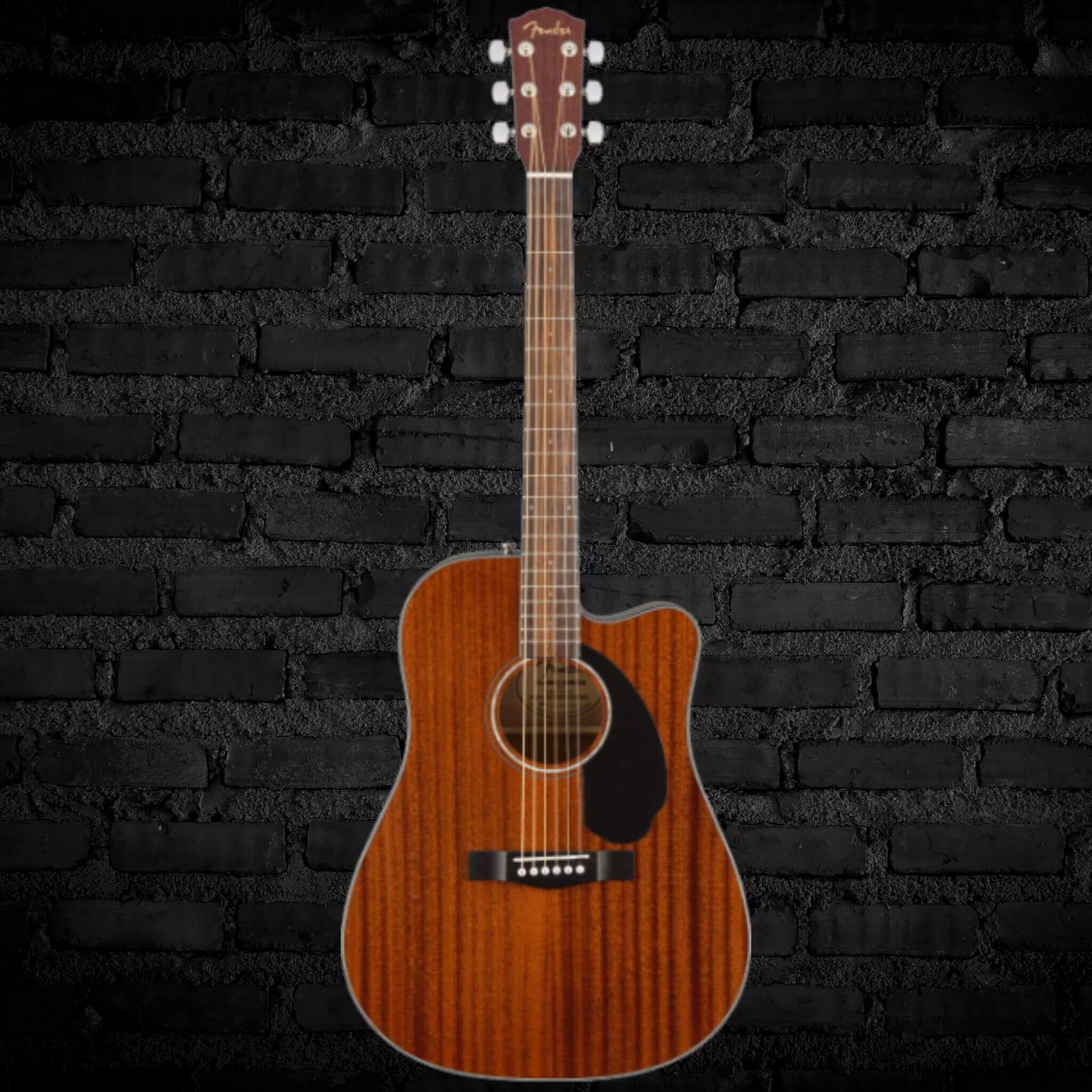 Fender CD-60SCE All Mahogany Acoustic Guitar - Natural