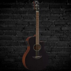 Yamaha APX600M Thinline Cutaway Acoustic-electric Guitar - Smokey Black