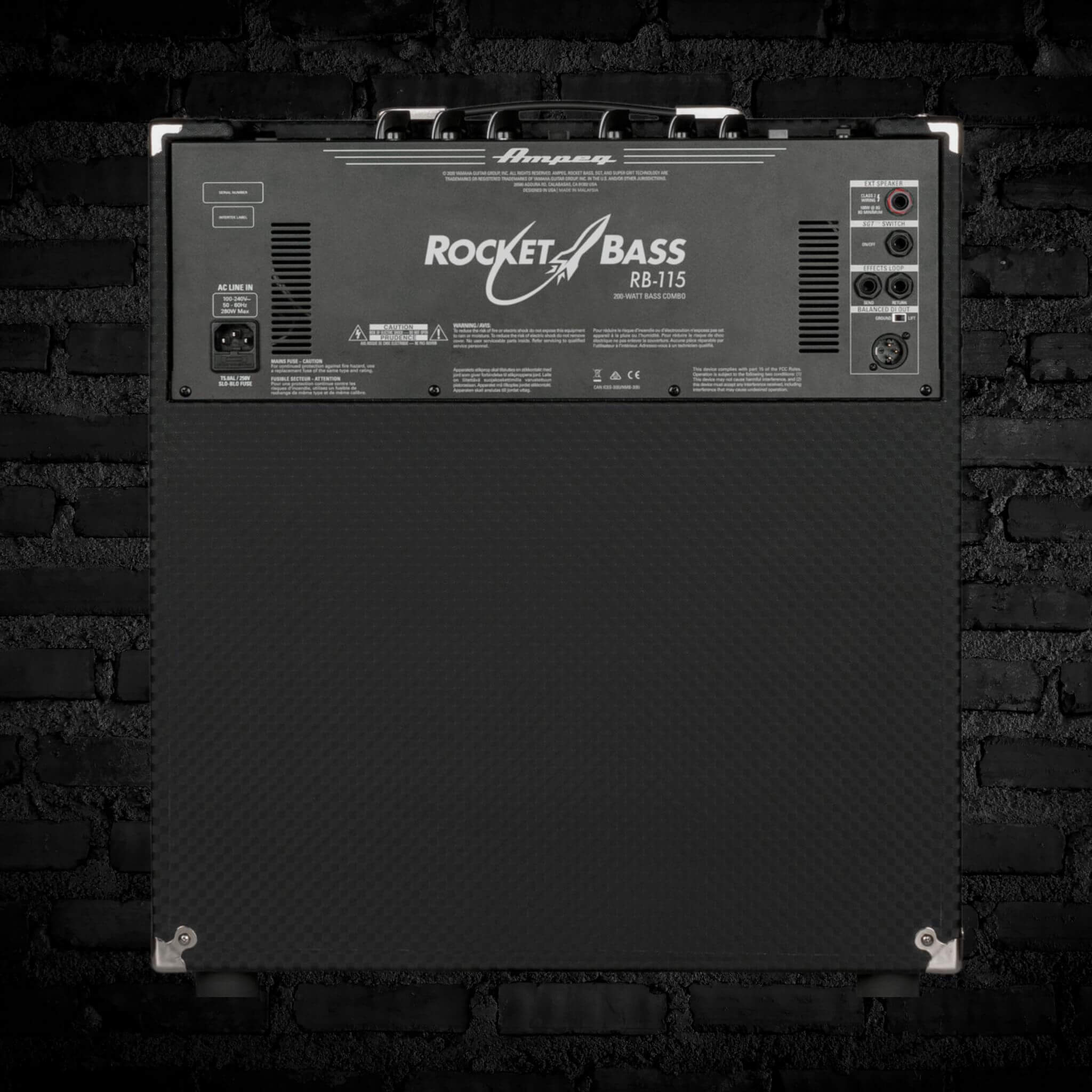 Ampeg Rocket Bass RB-115 1 x 15-inch 200-watt Bass Combo Amp - Image 3
