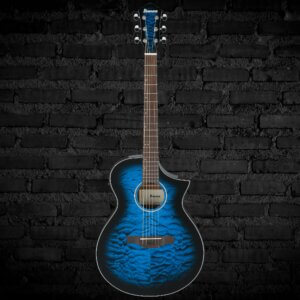 Ibanez AEWC16Q Acoustic-electric Guitar - Trans Blue Sunburst