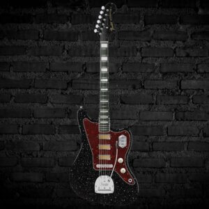 Fender Limited-Edition Gold Foil Jazzmaster - Black Sparkle