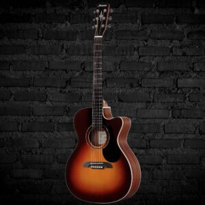Alvarez RF26CE OM/Folk Acoustic-electric Guitar – Sunburst