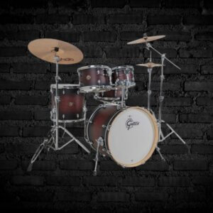 *IN-STORE ONLY PICK-UP ONLY* Gretsch Drums Catalina Maple 5-piece Shell Pack with Snare Drum - Deep Cherry Burst SHELLS ONLY