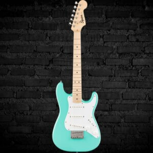 Squier Mini Stratocaster Electric Guitar - Sea Foam Green